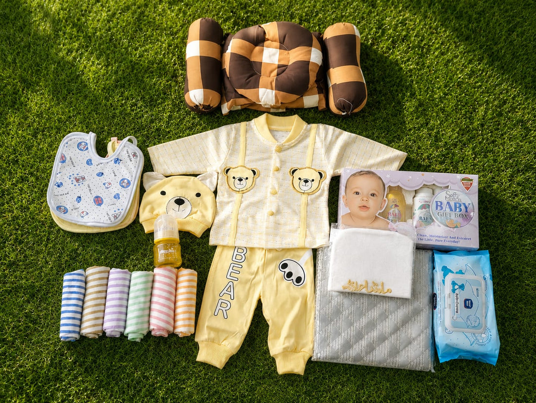 All-in-One Newborn Essentials 12-Piece Gift Pack
