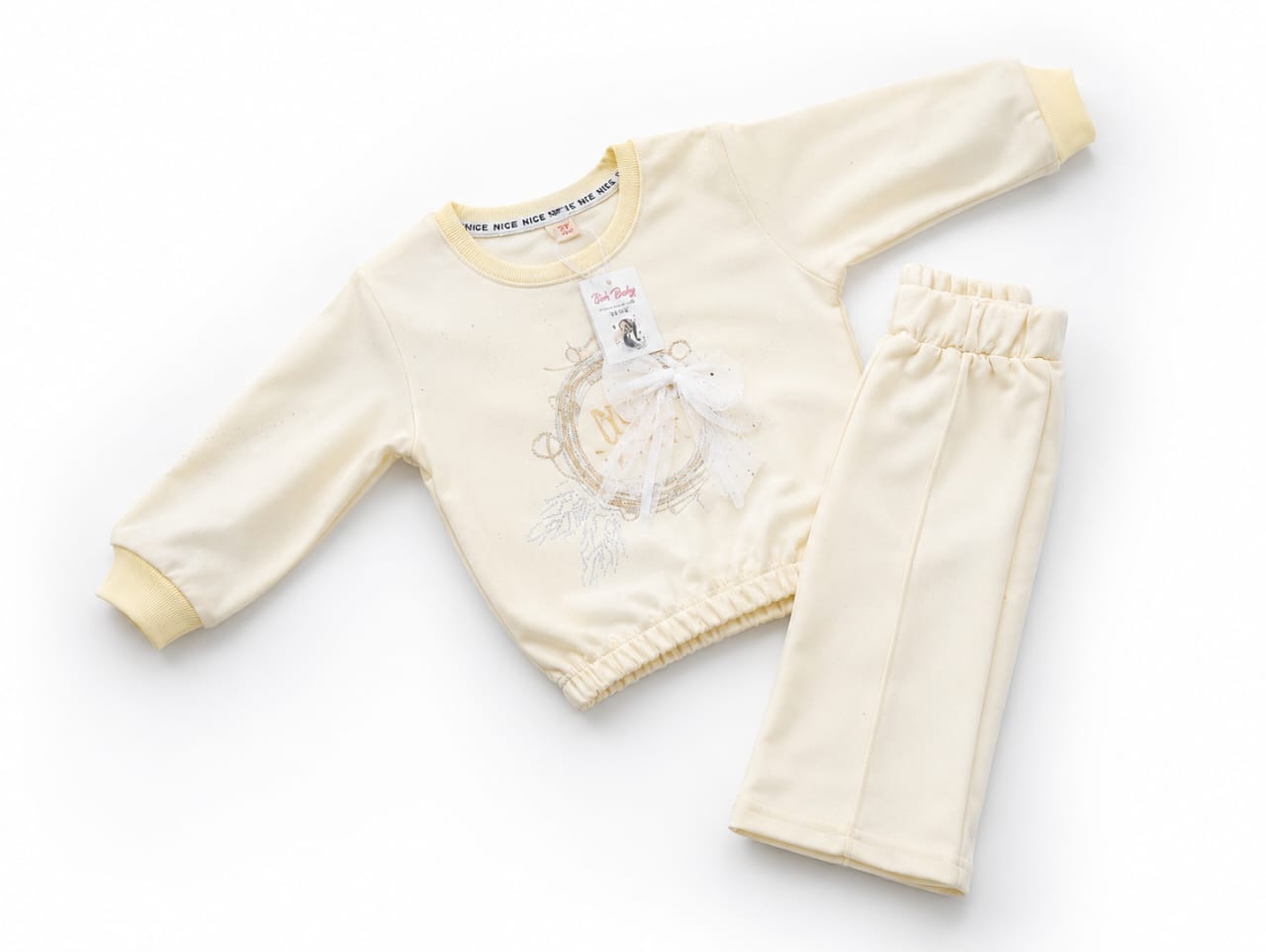 Toddler Girl Pink Co-Ord Lounge Set | "New Trend" Tracksuit